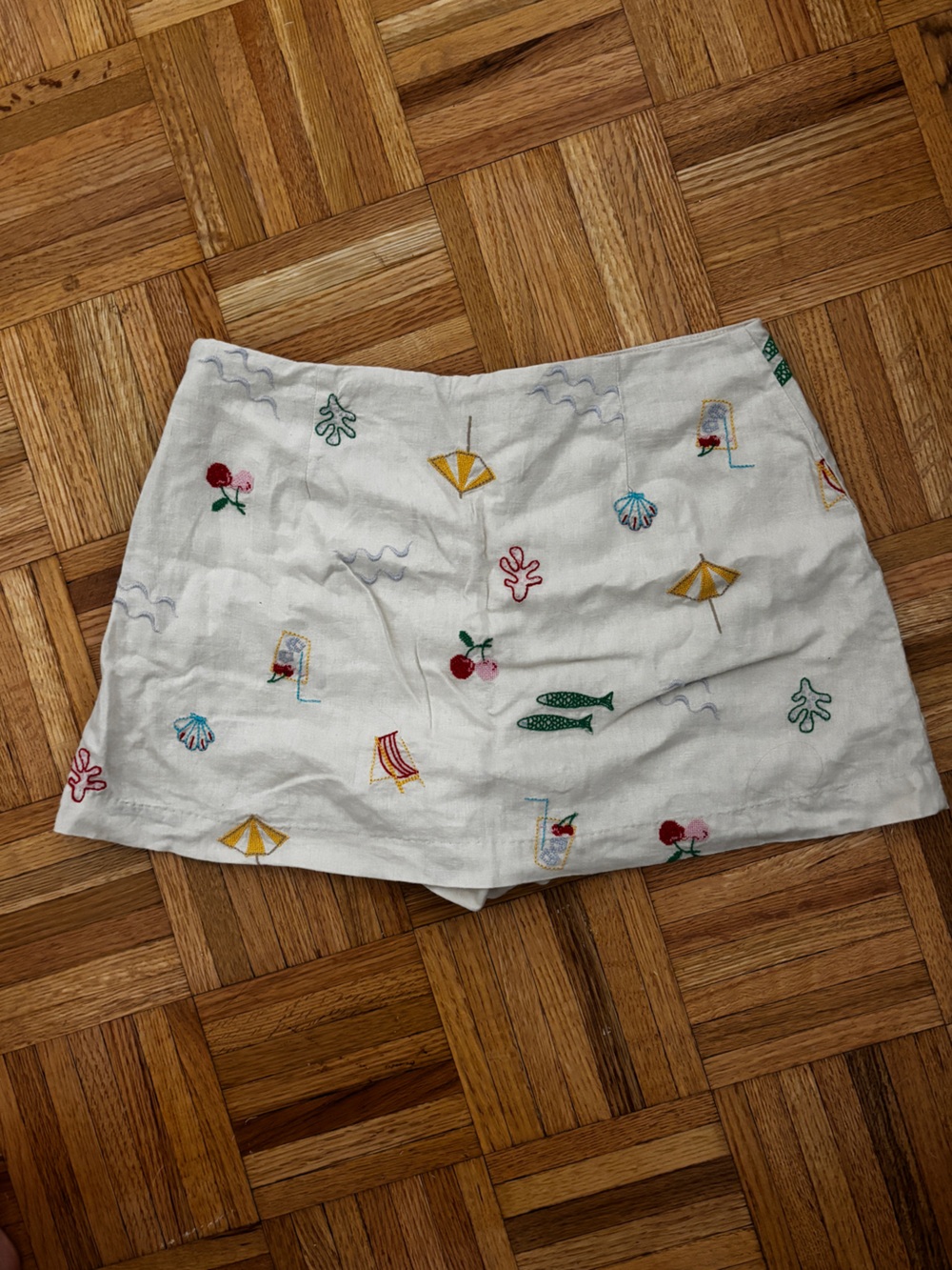 GAP Linen Blend skort